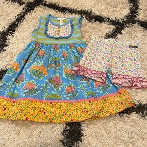 Matilda Jane Dress and Shorties Set